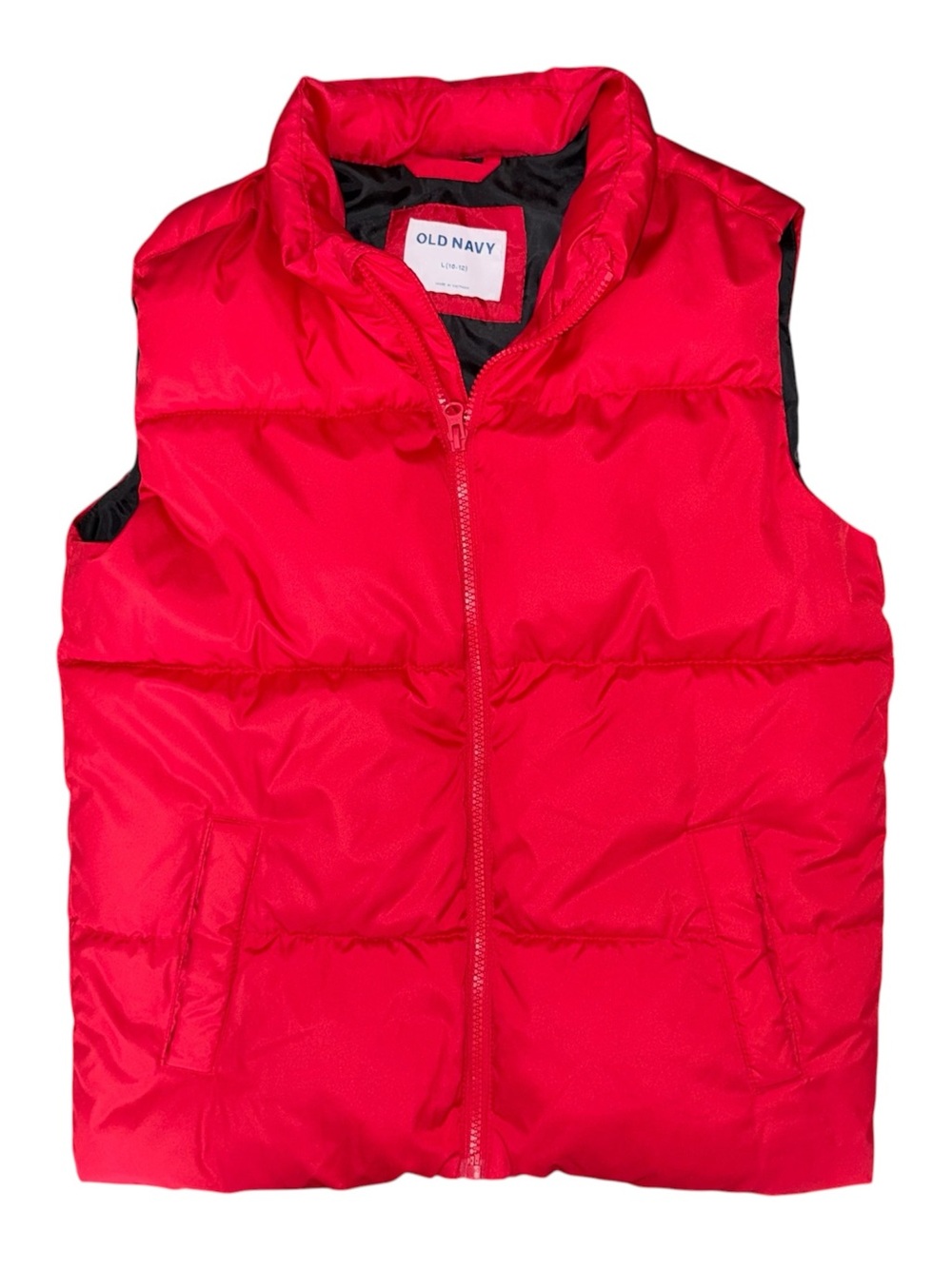 Old Navy Red Puffer Vest